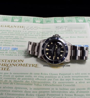 Rolex Sea-Dweller Great White 1665 w/ Original Punched Paper ( SOLD ) - The Vintage Concept