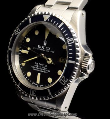 Rolex Sea-Dweller Great White 1665 w/ Original Punched Paper ( SOLD ) - The Vintage Concept