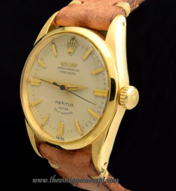 Rolex Oyster Perpetual Precision "Meritus" Gold Plated 6594 (SOLD) - The Vintage Concept