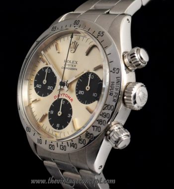 Rolex Daytona Silver Dial Big Red 6265 (SOLD) - The Vintage Concept
