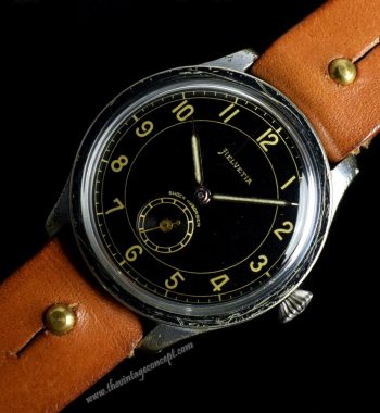 Helvetia Shock Absorber Sub Sec Dial Manual Wind (SOLD) - The Vintage Concept