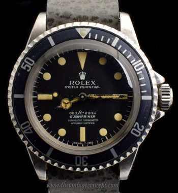 Rolex Submariner Matte Dial 4 Lines 5512 (SOLD) - The Vintage Concept