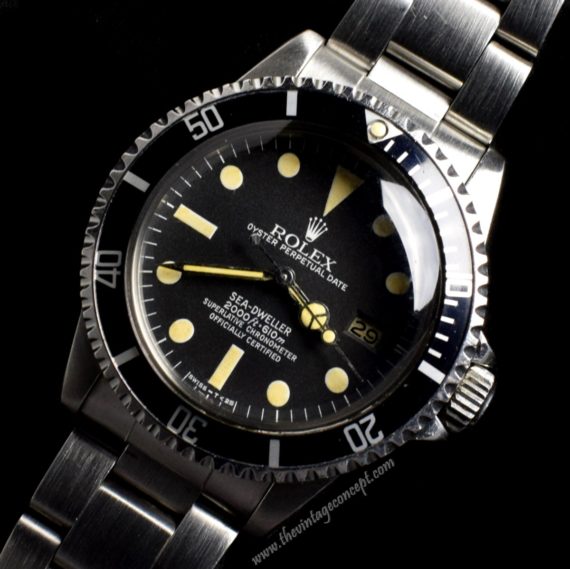 Rolex Sea-Dweller Great White 1665 ( SOLD ) - The Vintage Concept