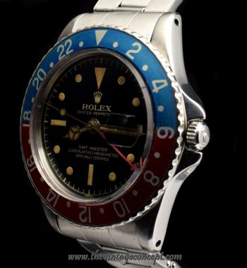 Rolex GMT-Master Gilt Dial Chapter Ring 1675 w/ Original Double Papers ( SOLD ) - The Vintage Concept