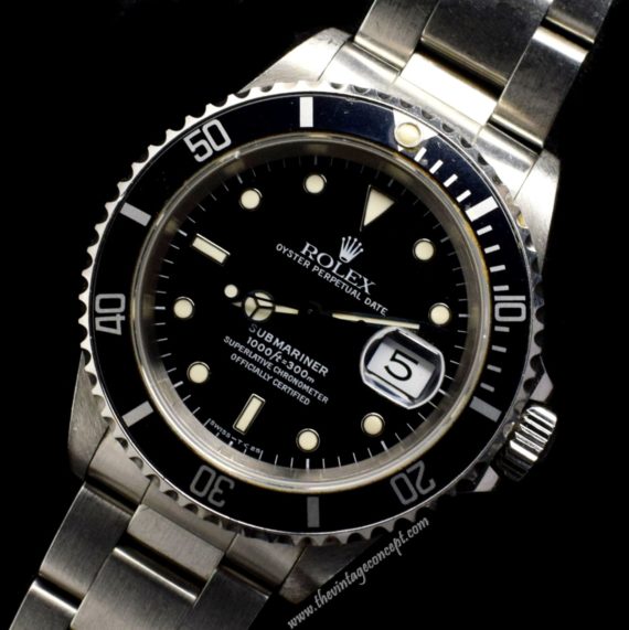 Rolex Submariner 16610 w/ Original Paper & Tags (SOLD) - The Vintage Concept