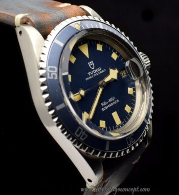 Rolex Submariner Blue Snowflake Dial 94110 (SOLD) - The Vintage Concept