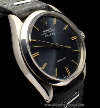 Rolex Air-King Blue Grey Dial 5500 (SOLD) - The Vintage Concept
