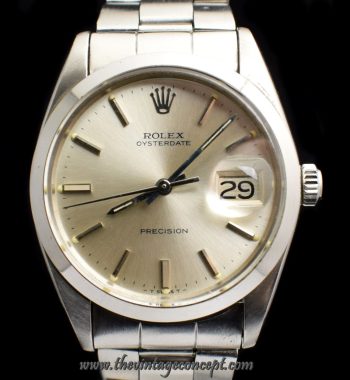 Rolex Oysterdate Silver Dial 6694 (SOLD) - The Vintage Concept