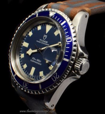 Tudor Submariner Blue Snowflake Dial 9411/0 (SOLD) - The Vintage Concept