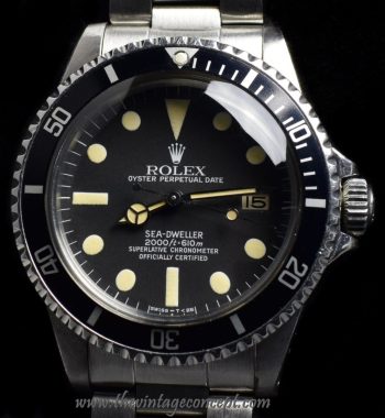 Rolex Sea-Dweller Great White Maxi Dial 1665 (SOLD) - The Vintage Concept