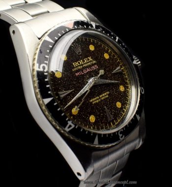 Rolex Milgauss Tropical Honeycomb Dial 6541 (SOLD) - The Vintage Concept