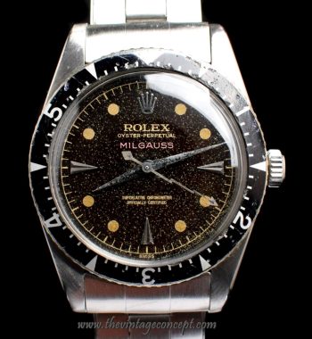 Rolex Milgauss Tropical Honeycomb Dial 6541 (SOLD) - The Vintage Concept