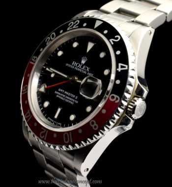 Rolex GMT-Master II Coke 16710 w/Service Card (SOLD) - The Vintage Concept