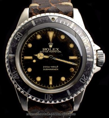 Rolex Submariner Gilt Dial PCG Chapter Ring 5512 (SOLD) - The Vintage Concept