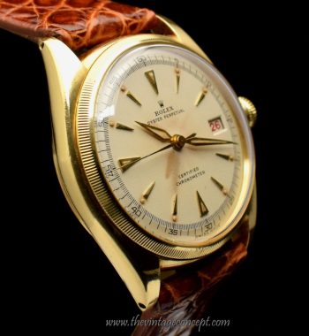 Rolex Datejust 18K YG Big Bubbleback 4467 (SOLD) - The Vintage Concept