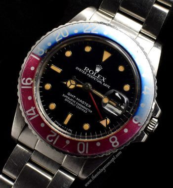 Rolex GMT-Master Glossy Dial 16750 (SOLD) - The Vintage Concept