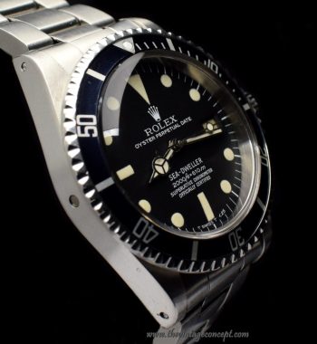 Rolex Sea-Dweller Great White Rail Dial 1665 (SOLD) - The Vintage Concept