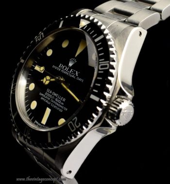 Rolex Sea-Dweller Great White 1665 w/ Service Card (SOLD) - The Vintage Concept