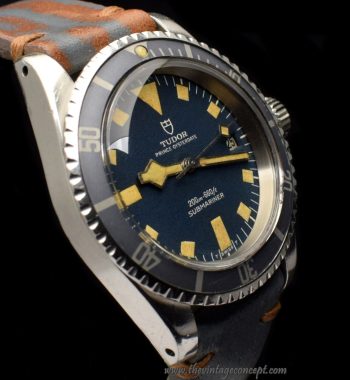 Tudor Submariner Blue Snowflake Dial 7021 (SOLD) - The Vintage Concept