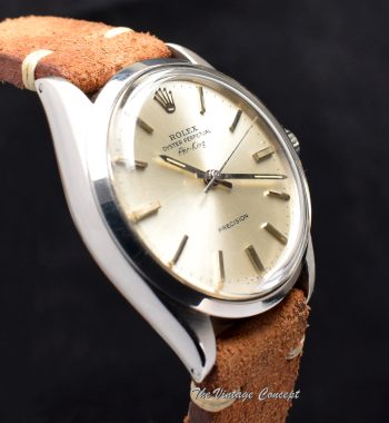 Rolex Air-King Silver Dial 5500 (SOLD) - The Vintage Concept