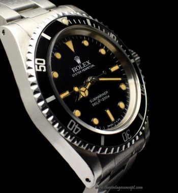 Rolex Submariner Glossy Spider Dial 5513 (SOLD) - The Vintage Concept