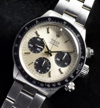 Rolex Daytona F.A.P. Silver Dial Sigma 6263 (SOLD) - The Vintage Concept