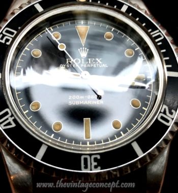 Rolex Submariner Gilt Dial Chapter Ring PCG 5512 (SOLD) - The Vintage Concept