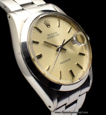 Rolex Oysterdate Silver Dial 6694 (SOLD) - The Vintage Concept