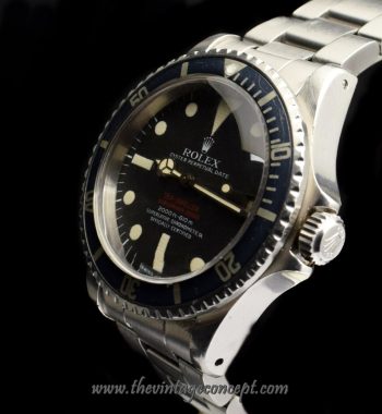 Rolex Double Red Sea-Dweller Unpolished Case MK III 1665 (SOLD) - The Vintage Concept