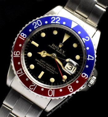 Rolex GMT-Master PCG Gilt Dial 1675 (SOLD) - The Vintage Concept