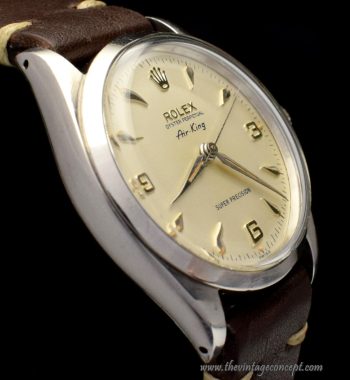 Rolex Air-King 3,6,9 Silver Dial 5500 (SOLD) - The Vintage Concept