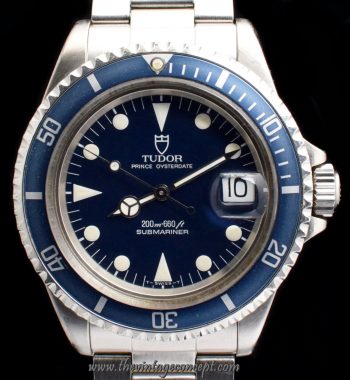 Tudor Prince Submariner Blue Dial 79090 (SOLD) - The Vintage Concept