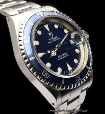 Tudor Prince Submariner Blue Dial 79090 (SOLD) - The Vintage Concept