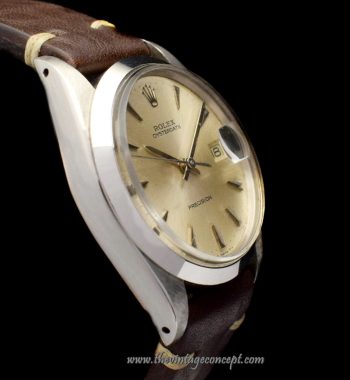 Rolex Oysterdate Silver Dial 6694 (SOLD) - The Vintage Concept