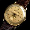 Omega 14K Yellow Gold Triple Date Moonphase Manual Wind (SOLD)