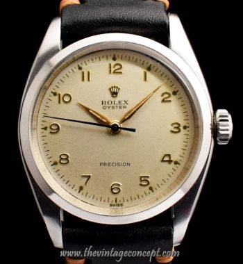 Rolex Oyster Precision Numberal Index Manual Wind 6422 (SOLD) - The Vintage Concept