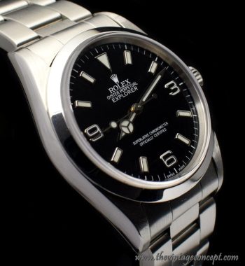 Rolex Explorer 14270 w/ Original Paper & Service Paper (SOLD) - The Vintage Concept