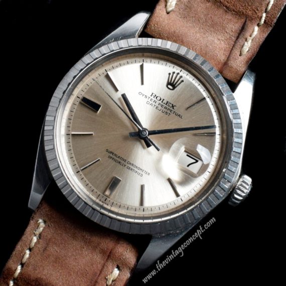 Rolex Datejust Silver Dial 1603 (SOLD) - The Vintage Concept