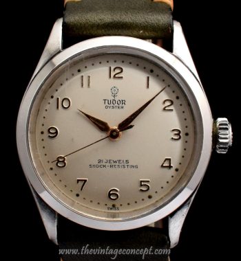 Tudor Oyster Numeral Index Manual Wind 7934 (SOLD) - The Vintage Concept