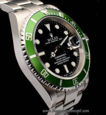 Rolex Submariner 50th Anniversary “Flat 4” 16610LV (Full Set) (SOLD) - The Vintage Concept