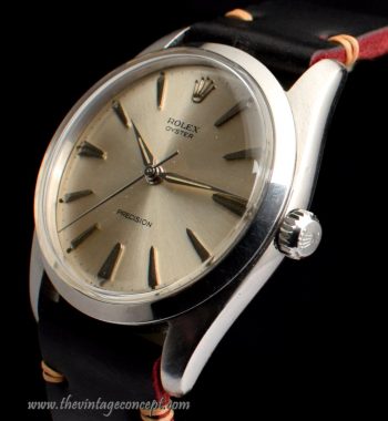 Rolex Oyster Precision Silver Dial Manual Wind 6424 (SOLD) - The Vintage Concept
