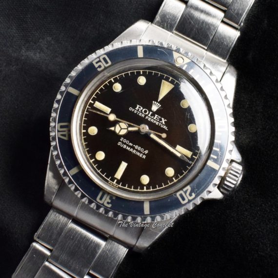 Rolex Submariner Tulip Chocolate Gilt Dial 5512 (SOLD) - The Vintage Concept