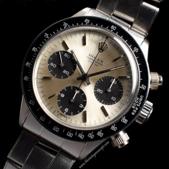 Rolex Daytona Silver Dial 6240 (SOLD) - The Vintage Concept
