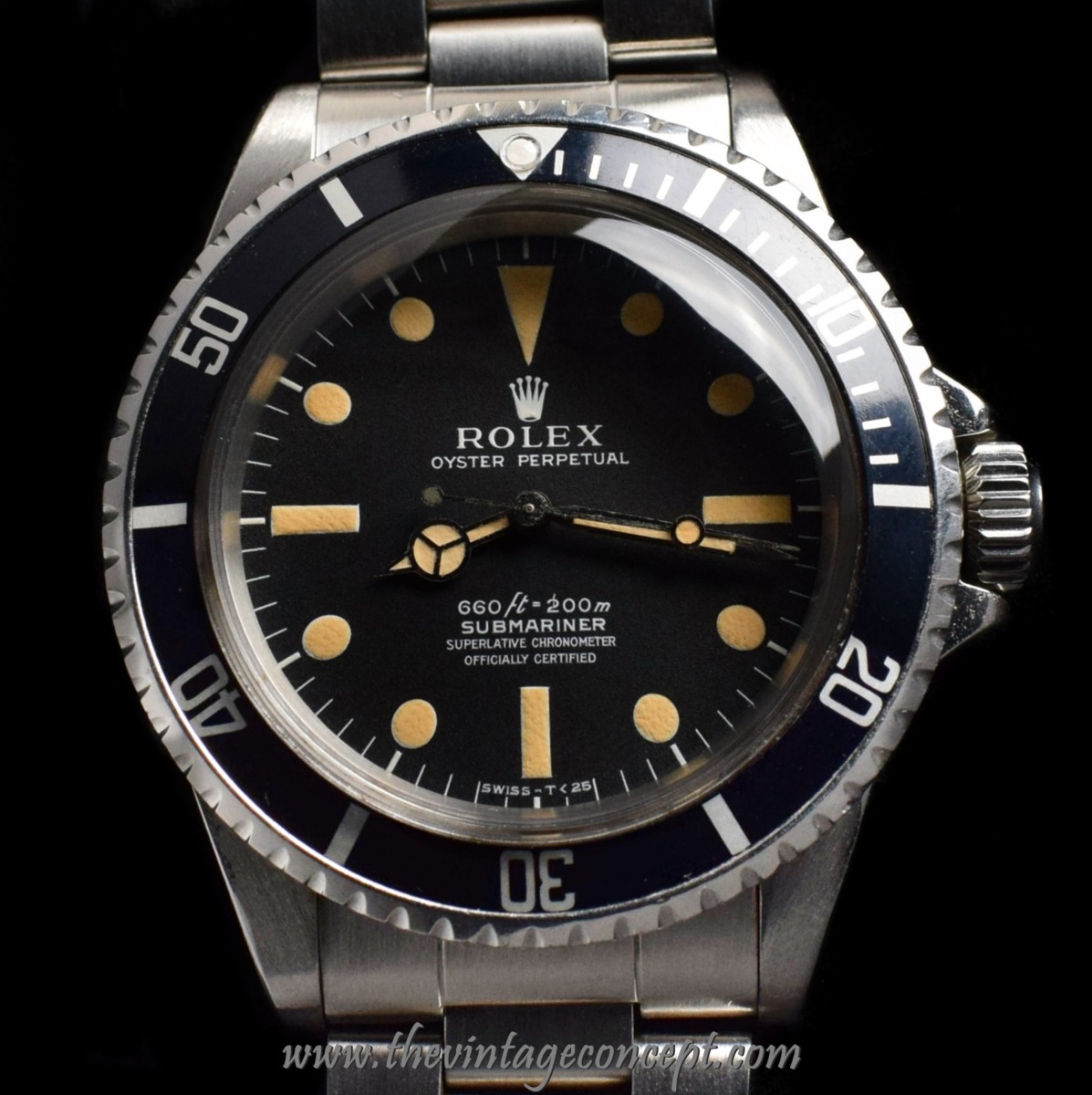 Rolex Submariner Matte Dial 4 Lines 5512 (SOLD) - The Vintage Concept