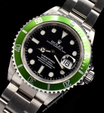 Rolex Submariner 50th Anniversary 16610LV w/ Service Card (SOLD) - The Vintage Concept