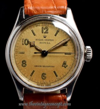 Rolex Oyster Royal Golden Dial Manual Wind 4444 (LCF) - The Vintage Concept