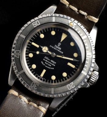Tudor Submariner Small Rose Dial 7016/0 (SOLD) - The Vintage Concept