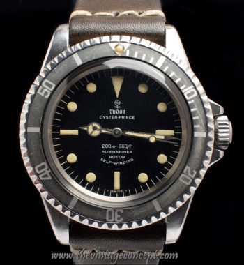 Tudor Submariner Small Rose Dial 7016/0 (SOLD) - The Vintage Concept