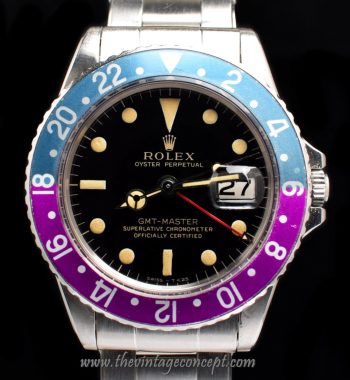 Rolex GMT-Master Gilt Dial 1675 w/ Double Papers & Service Paper (SOLD) - The Vintage Concept