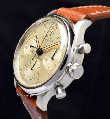 Rolex Chronograph Silver Dial Anti-Magnetique 4048 - The Vintage Concept